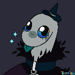 flat blinking pixel icon